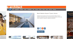 Desktop Screenshot of e-architect.co.uk