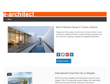 Tablet Screenshot of e-architect.co.uk